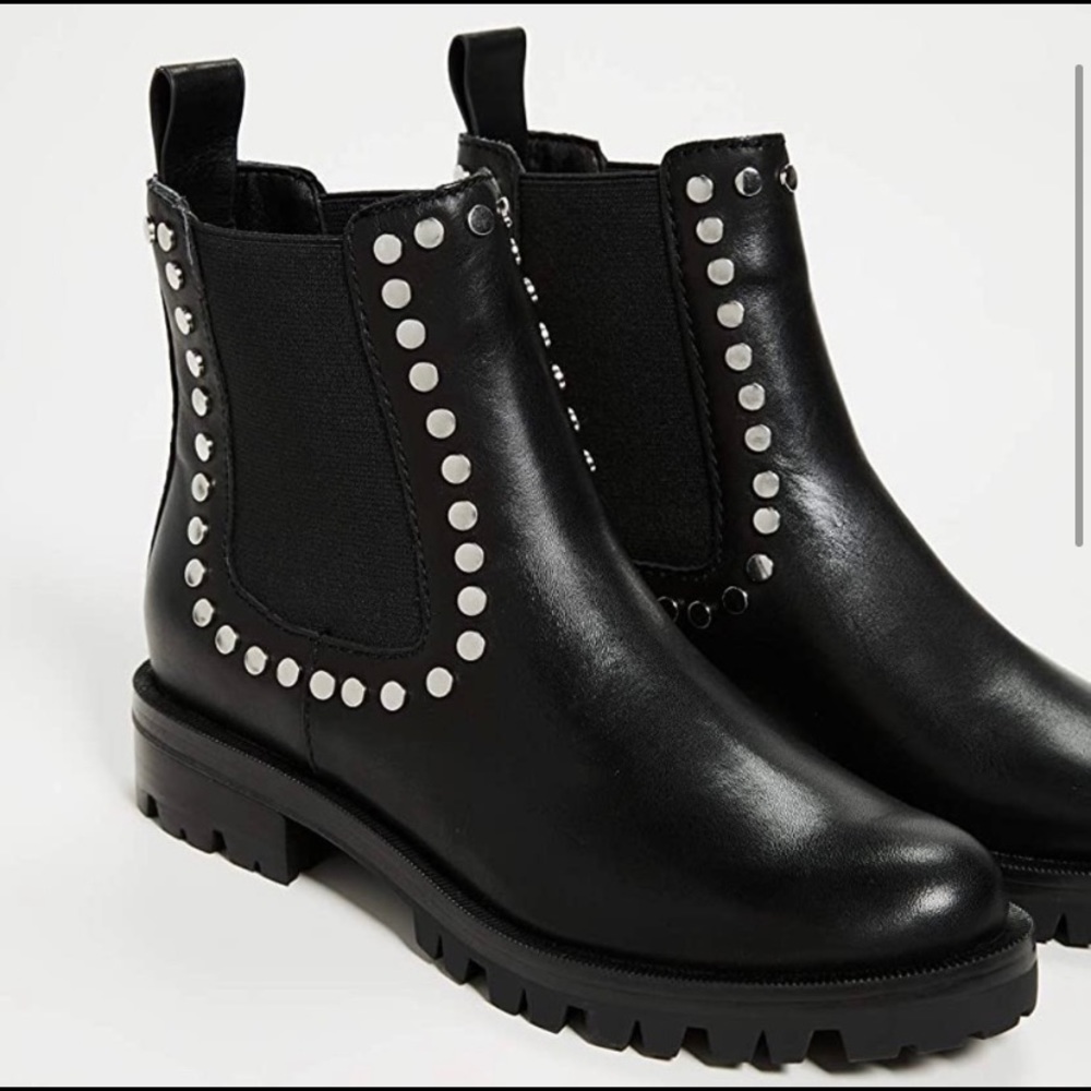 DOLCE VITA SOLD OUT BLACK STUDDED BOOTIE